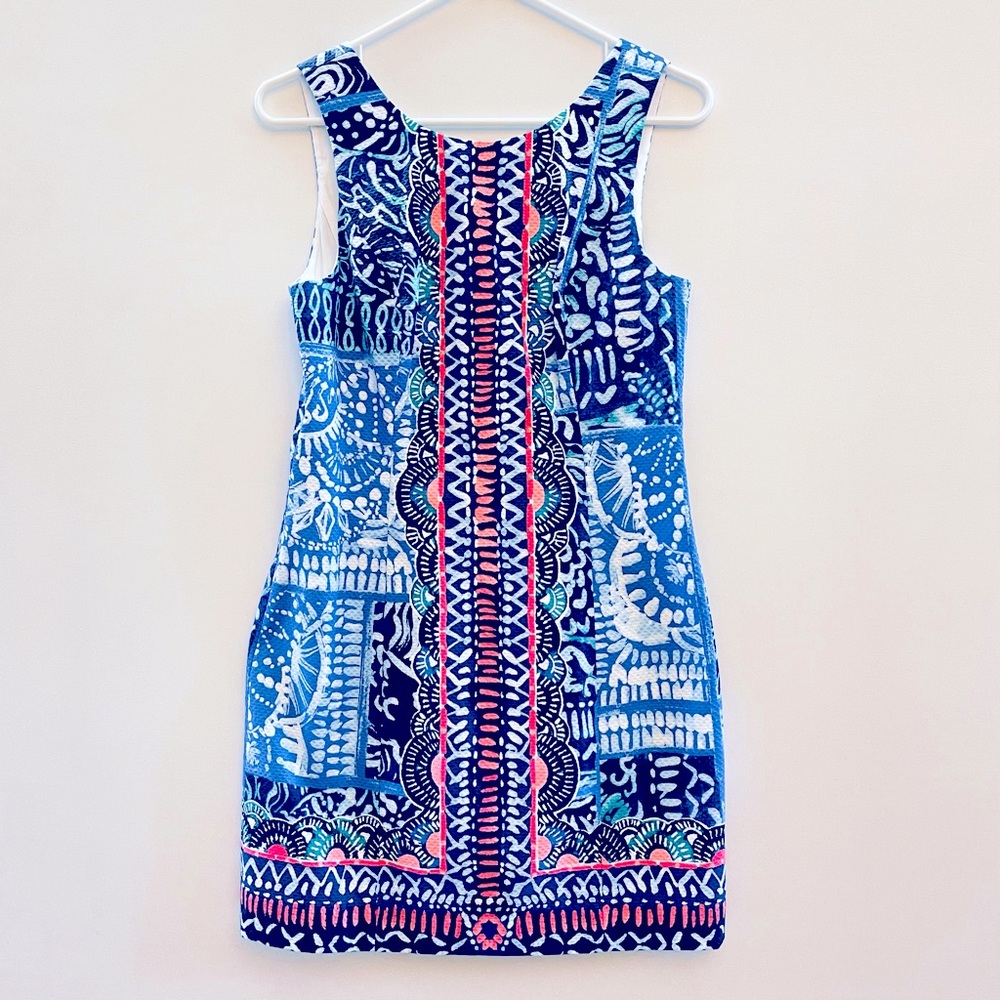 NWOT Lilly Pulitzer Leied Back Mila Shift Dress - Picture 1 of 4